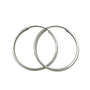 Sterling Silver Hoop Earrings